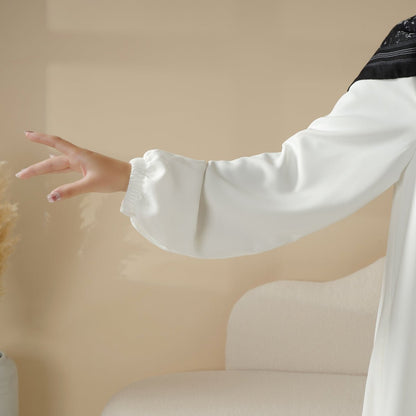 Essential Premium Versatile Pockets Umbrella Cut Abaya (MA113)