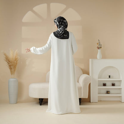 Essential Premium Versatile Pockets Umbrella Cut Abaya (MA113)