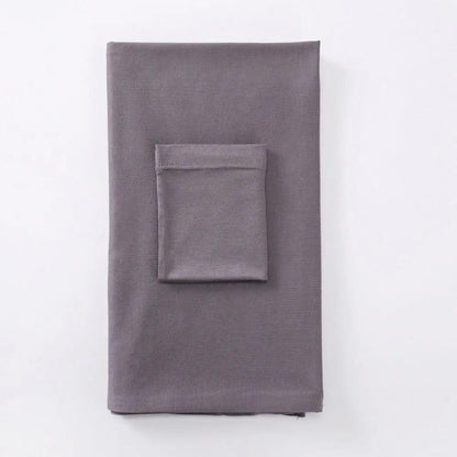 Solid Color Hijab With Basic Headscarf Cap (MH038)