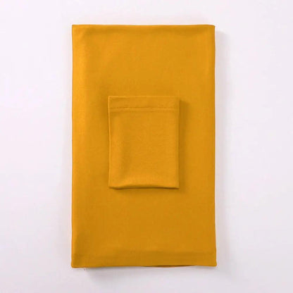 Solid Color Hijab With Basic Headscarf Cap (MH038)