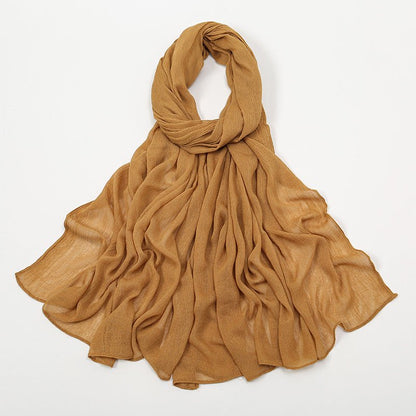 MH088 Long curly Rayon Hijab