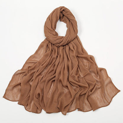 MH088 Long curly Rayon Hijab