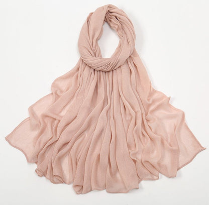 MH088 Long curly Rayon Hijab