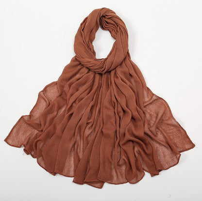 MH088 Long curly Rayon Hijab