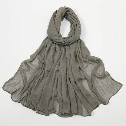 MH088 Long curly Rayon Hijab