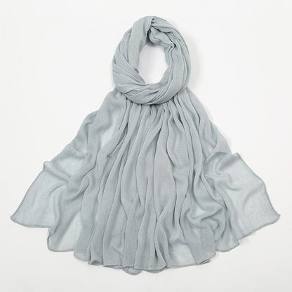 MH088 Long curly Rayon Hijab