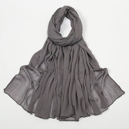 MH088 Long curly Rayon Hijab