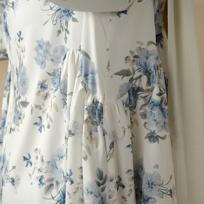 Printed Reversible Abaya (MA082)