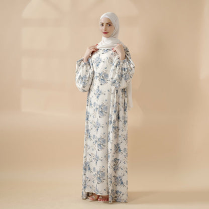 Printed Reversible Abaya (MA082)