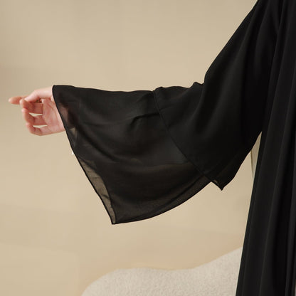 Stylish Chiffon Muslim Set Abaya (MOA008)